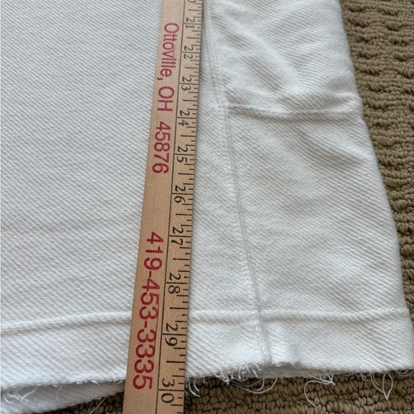 Free People Willow Tunic Polo M Oversized Dolman Sleeve Button Pocket Top White - Picture 10 of 13